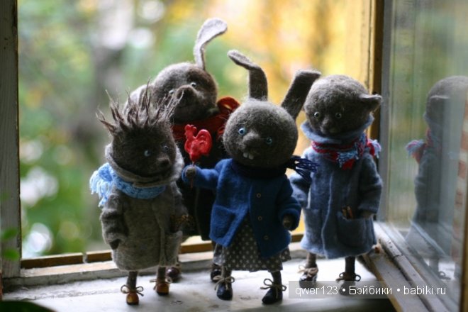 Душевные творения из войлока от Катерины Козуненко