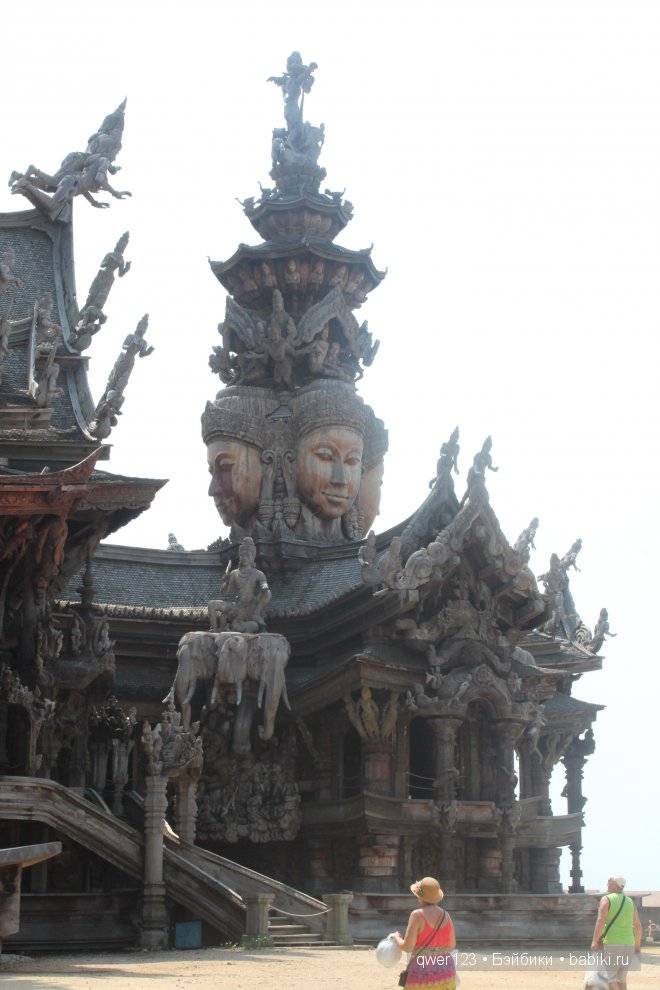 Мое знакомство с прекрасным Тайландом,посещение Храма Истины (фото 2)