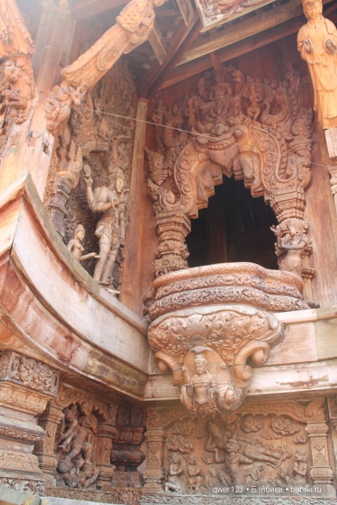 Мое знакомство с прекрасным Тайландом,посещение Храма Истины (фото 8)