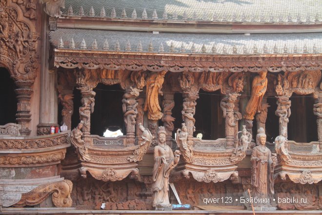 Мое знакомство с прекрасным Тайландом,посещение Храма Истины (фото 6)