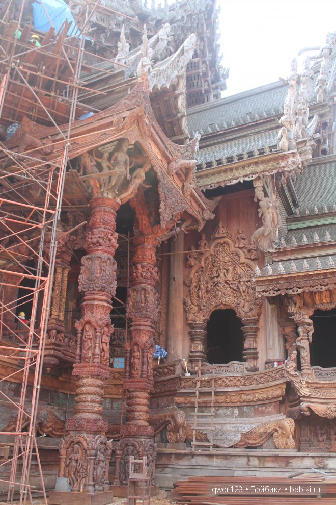 Мое знакомство с прекрасным Тайландом,посещение Храма Истины (фото 3)