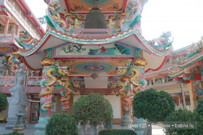 Мое знакомство с экзотическим Тайландом,посещение Китайского Храма (фото 3)