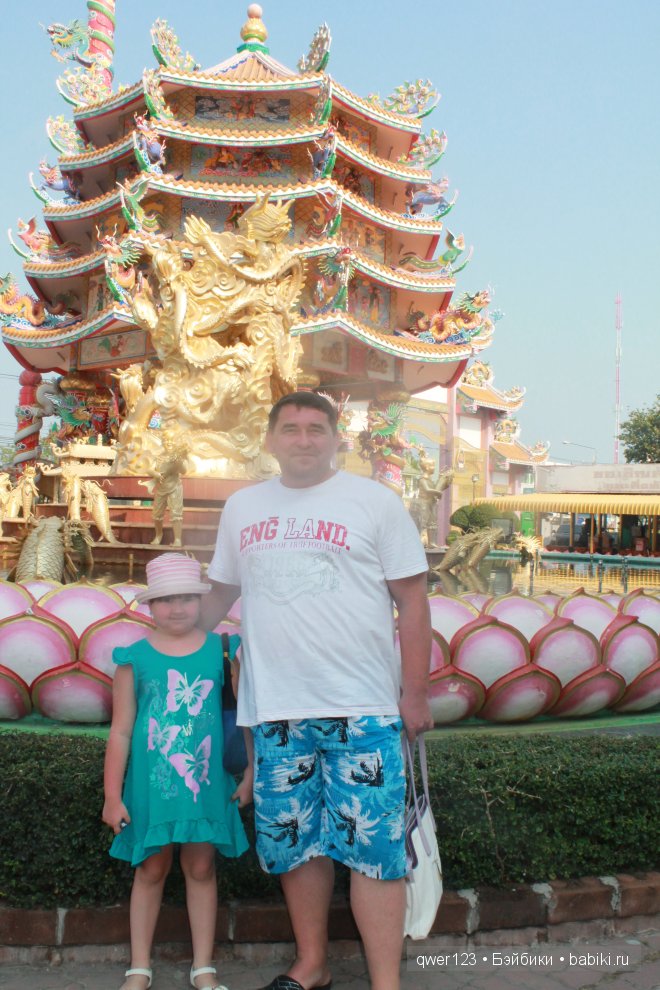 Мое знакомство с экзотическим Тайландом,посещение Китайского Храма (фото 8)