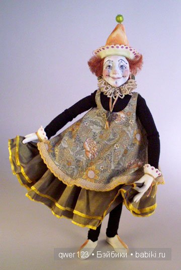 Забавные авторские куклы-клоуны от Kathryn Walmsley (фото 5)