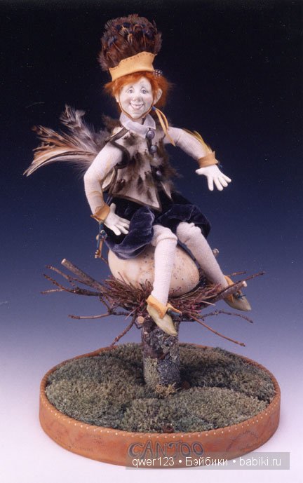 Забавные авторские куклы-клоуны от Kathryn Walmsley (фото 4)