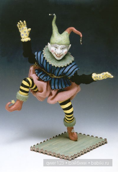 Забавные авторские куклы-клоуны от Kathryn Walmsley (фото 3)