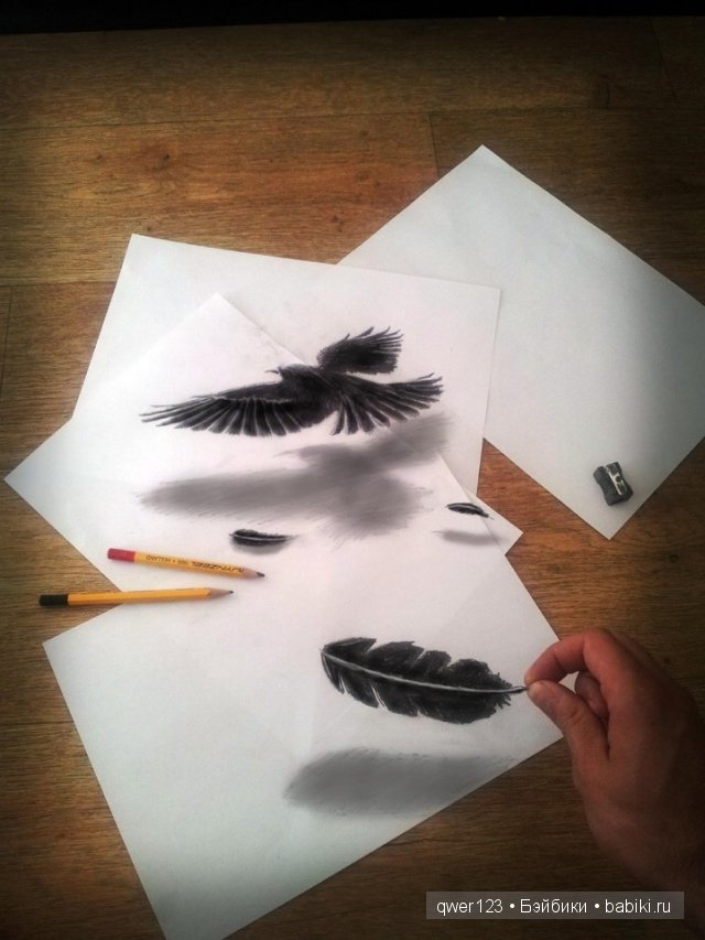 Невероятные 3D-рисунки Рамона Брюина (Ramon Bruin). ﻿