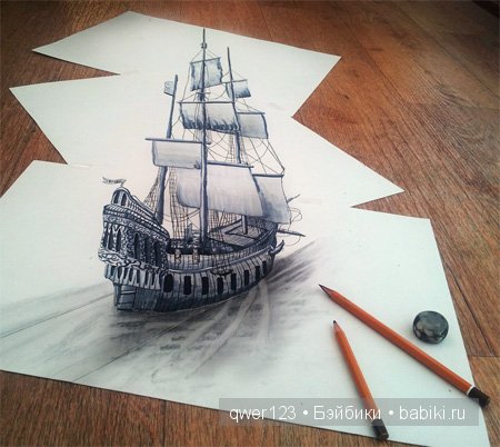 Невероятные 3D-рисунки Рамона Брюина (Ramon Bruin). ﻿ (фото 2)