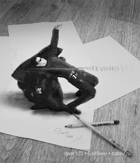 Невероятные 3D-рисунки Рамона Брюина (Ramon Bruin). ﻿ (фото 6)