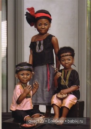 Этнический мир кукол Марии Менке (Maria Menke dolls)