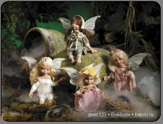 Сказочные авторские куклы от Silke Schloesser dolls (Германия)