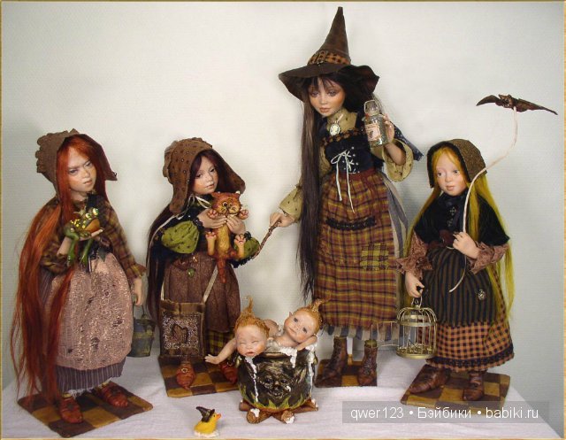 Сказочные авторские куклы от Silke Schloesser dolls (Германия) (фото 5)