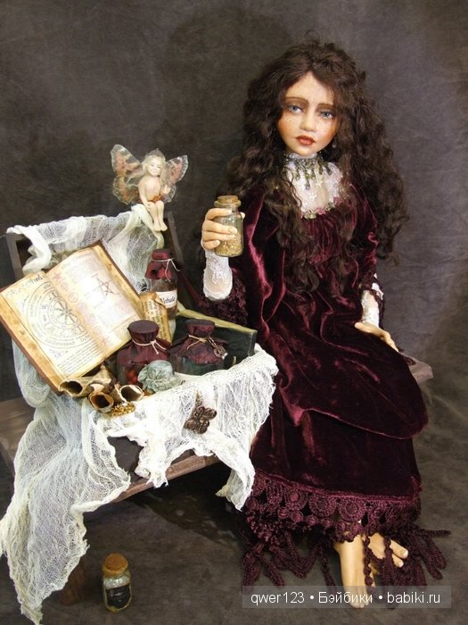 Сказочные авторские куклы от Silke Schloesser dolls (Германия)