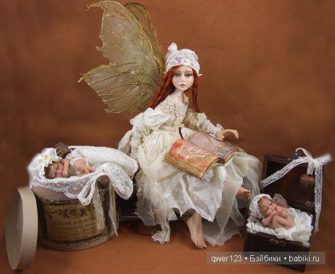 Сказочные авторские куклы от Silke Schloesser dolls (Германия) (фото 10)