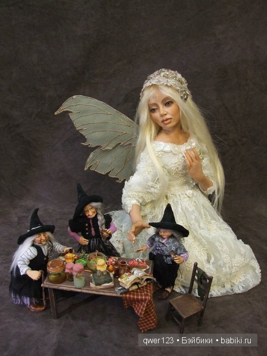 Сказочные авторские куклы от Silke Schloesser dolls (Германия)