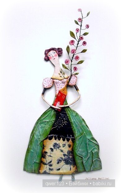 Сказочные куклы из бумаги от Juliana Bollini (Бразилия)