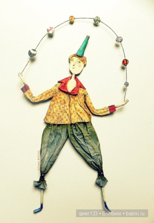 Сказочные куклы из бумаги от Juliana Bollini (Бразилия) (фото 2)