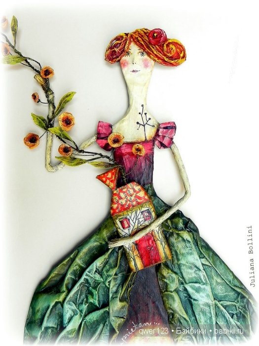 Сказочные куклы из бумаги от Juliana Bollini (Бразилия) (фото 3)