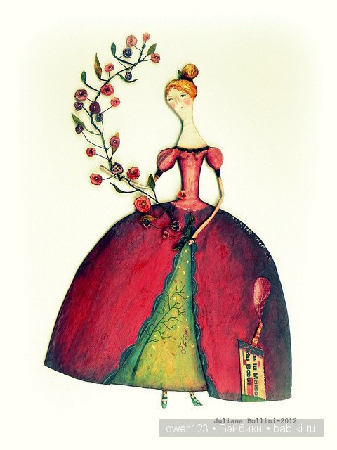 Сказочные куклы из бумаги от Juliana Bollini (Бразилия) (фото 7)