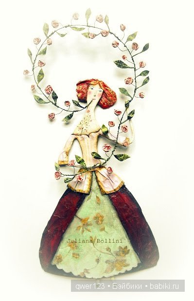 Сказочные куклы из бумаги от Juliana Bollini (Бразилия)