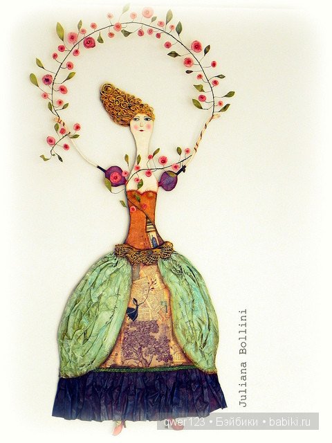 Сказочные куклы из бумаги от Juliana Bollini (Бразилия) (фото 8)