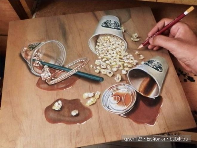 Удивительные рисунки " Иллюзия или Реальность?" Творчество художника Ivan Hoo (Сингапур) | Бэйбики Удивительные рисунки " Иллюзия или Реальность?" Творчество художника Ivan Hoo (Сингапур) (фото 5)