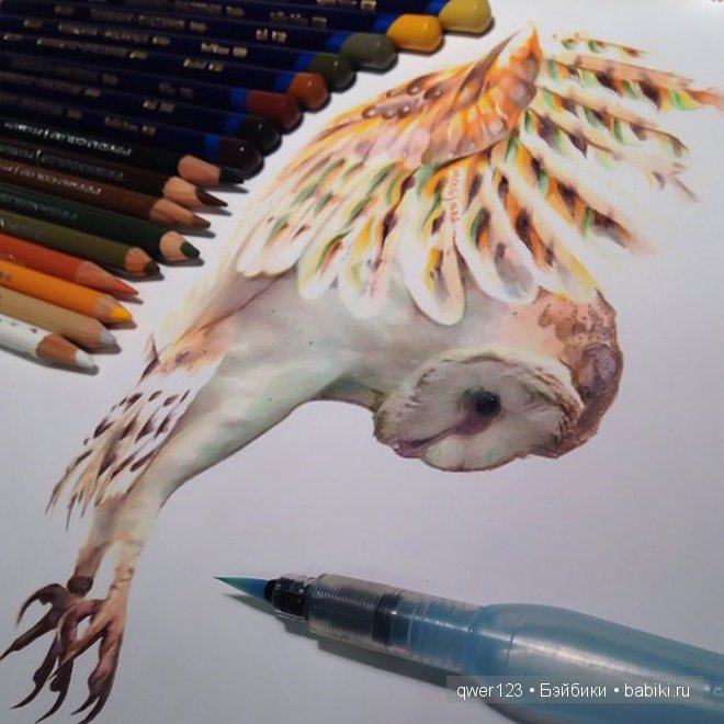 Бесподобные реалистичные рисунки Карлы Миалинн (США)