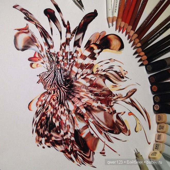 Бесподобные реалистичные рисунки Карлы Миалинн (США) (фото 3)