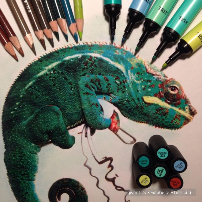 Бесподобные реалистичные рисунки Карлы Миалинн (США)