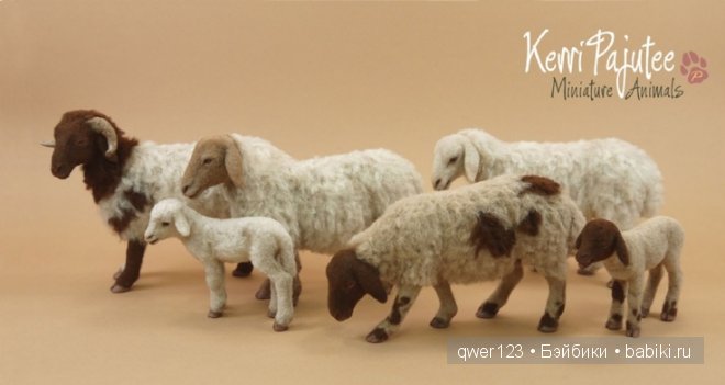 авторские миниатюры 1:12 от Kerry Pajutee