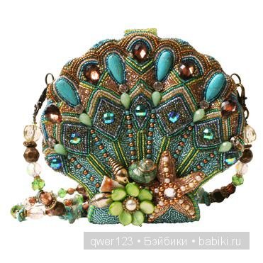 сумочки из бисера от дизайнера Мэри Францес (Mary Frances)