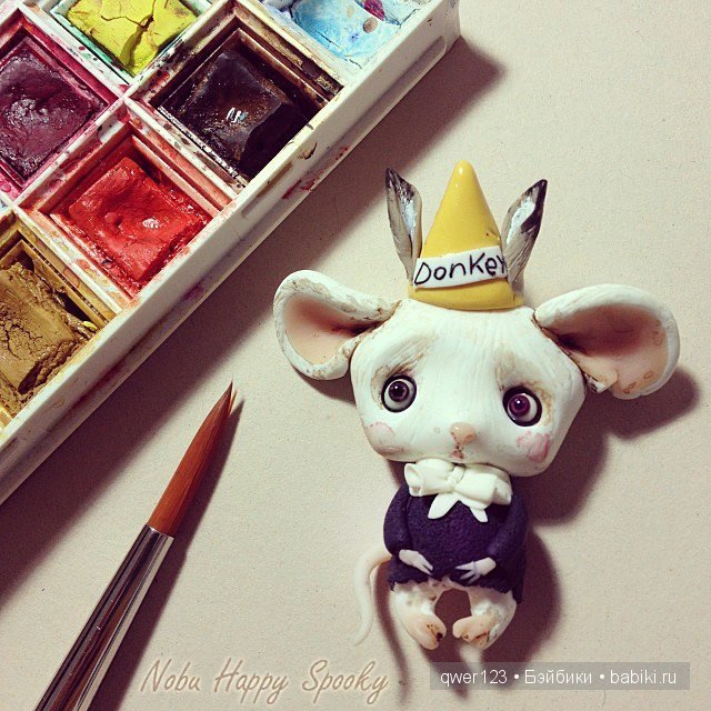 NobuHappySpooky. Чудные игрушки из полимерной глины Domenico Scalisi