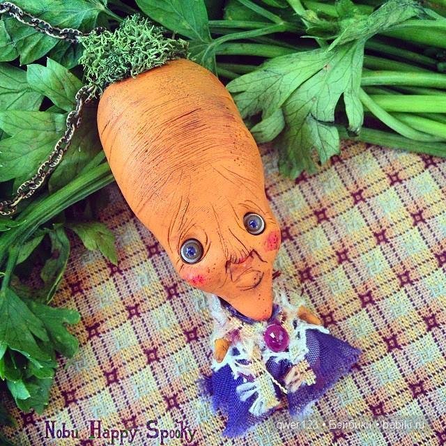 NobuHappySpooky. Чудные игрушки из полимерной глины "сказочные овощи и не только" от Domenico Scalisi (фото 9)