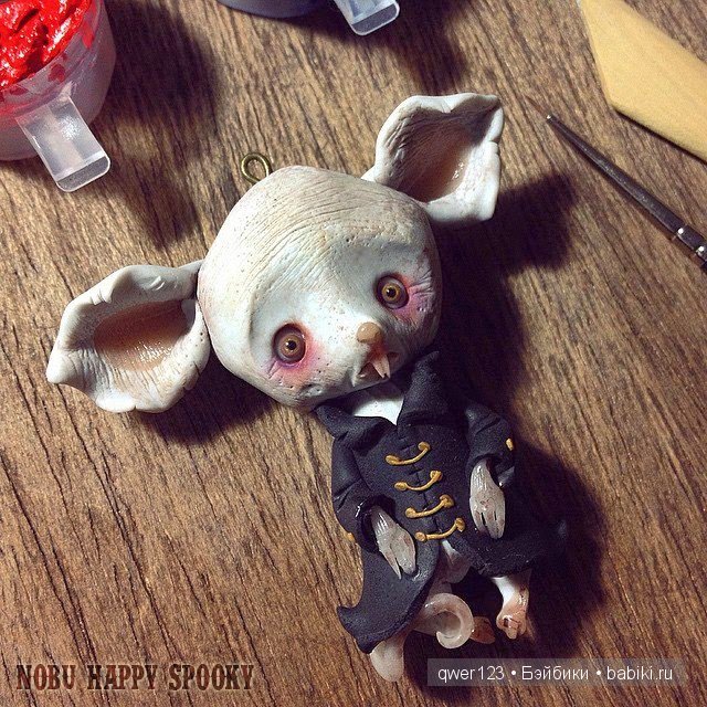 NobuHappySpooky. Чудные игрушки из полимерной глины Domenico Scalisi