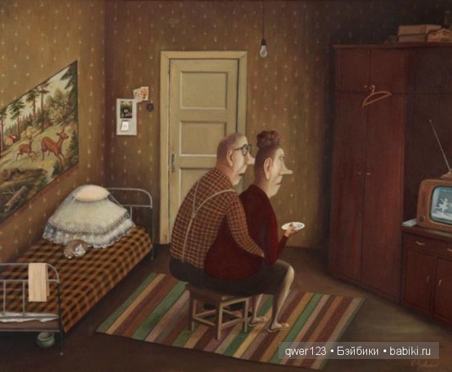 «Скромное обаяние неразвитого социализма»-картины Валентина Губарева