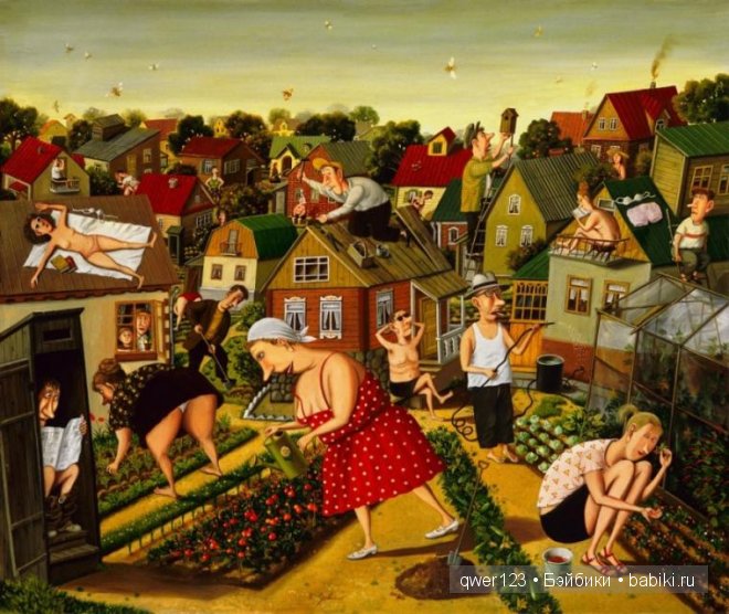 «Скромное обаяние неразвитого социализма»-картины Валентина Губарева (фото 8)