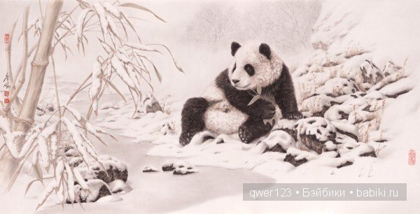 Уникальные картины в технике Гохуа от Тан Цзяна (Tang Jiang)