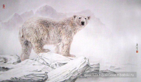 Уникальные картины в технике Гохуа от Тан Цзяна (Tang Jiang)