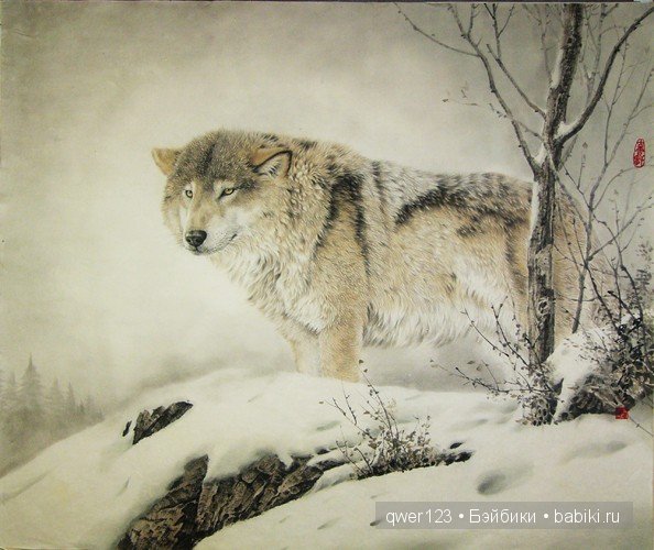 Уникальные картины в технике Гохуа от Тан Цзяна (Tang Jiang) (фото 5)