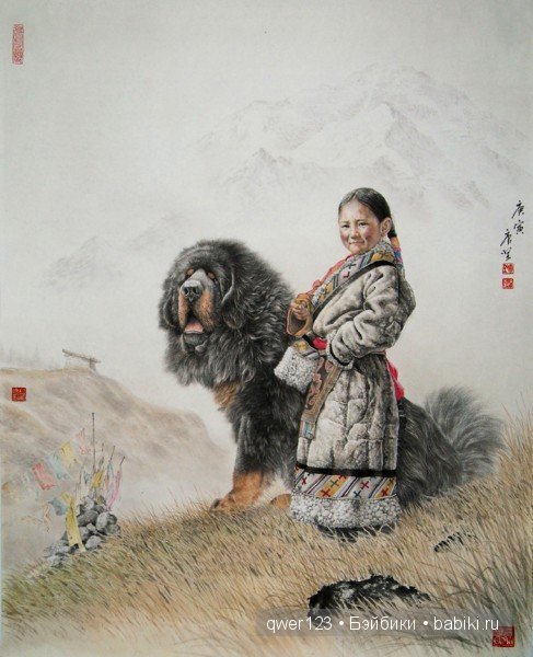 Уникальные картины в технике Гохуа от Тан Цзяна (Tang Jiang)