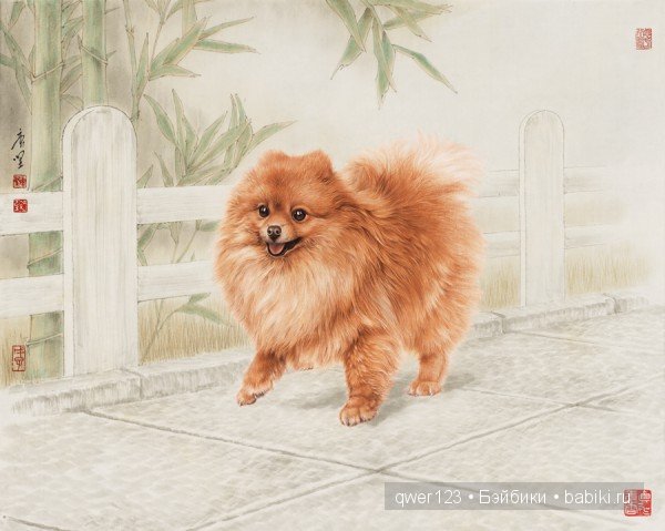 Уникальные картины в технике Гохуа от Тан Цзяна (Tang Jiang) (фото 10)