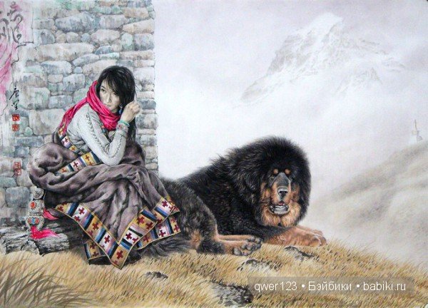 Уникальные картины в технике Гохуа от Тан Цзяна (Tang Jiang) (фото 3)