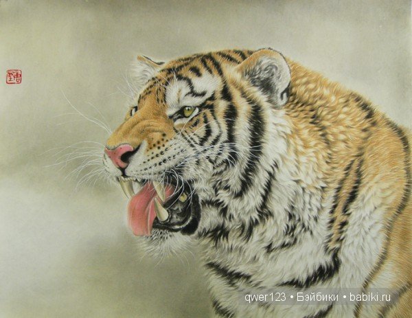 Уникальные картины в технике Гохуа от Тан Цзяна (Tang Jiang)