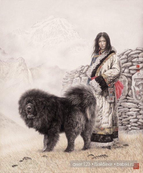 Уникальные картины в технике Гохуа от Тан Цзяна (Tang Jiang)