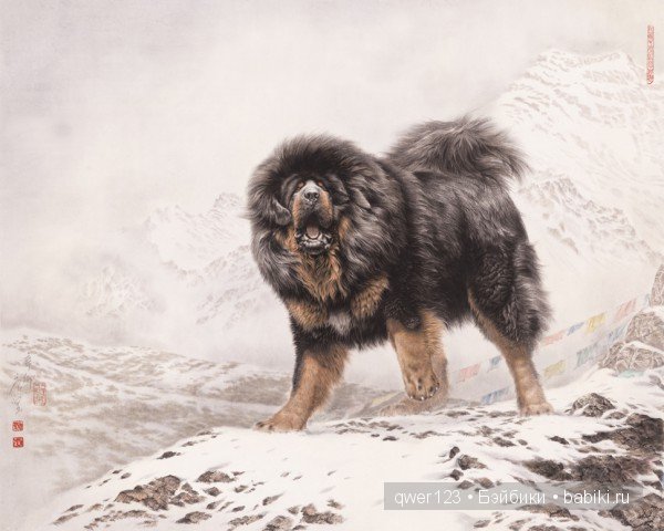 Уникальные картины в технике Гохуа от Тан Цзяна (Tang Jiang)