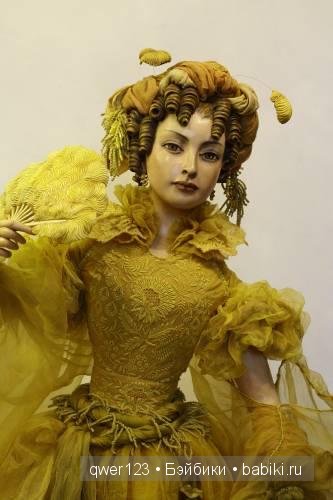 Уникальные авторские куклы из дерева Юлии Сочилиной