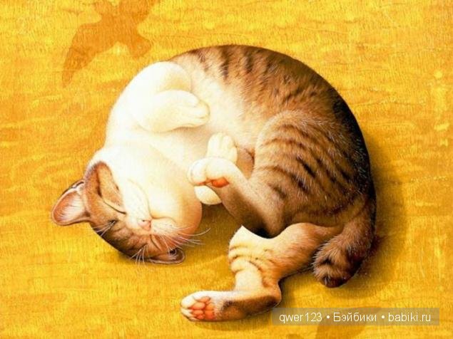 Иллюстратор Makoto Muramatsu (Япония) и её кошки (фото 4)