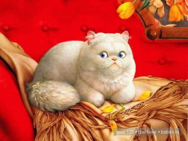 Иллюстратор Makoto Muramatsu (Япония) и её кошки (фото 3)