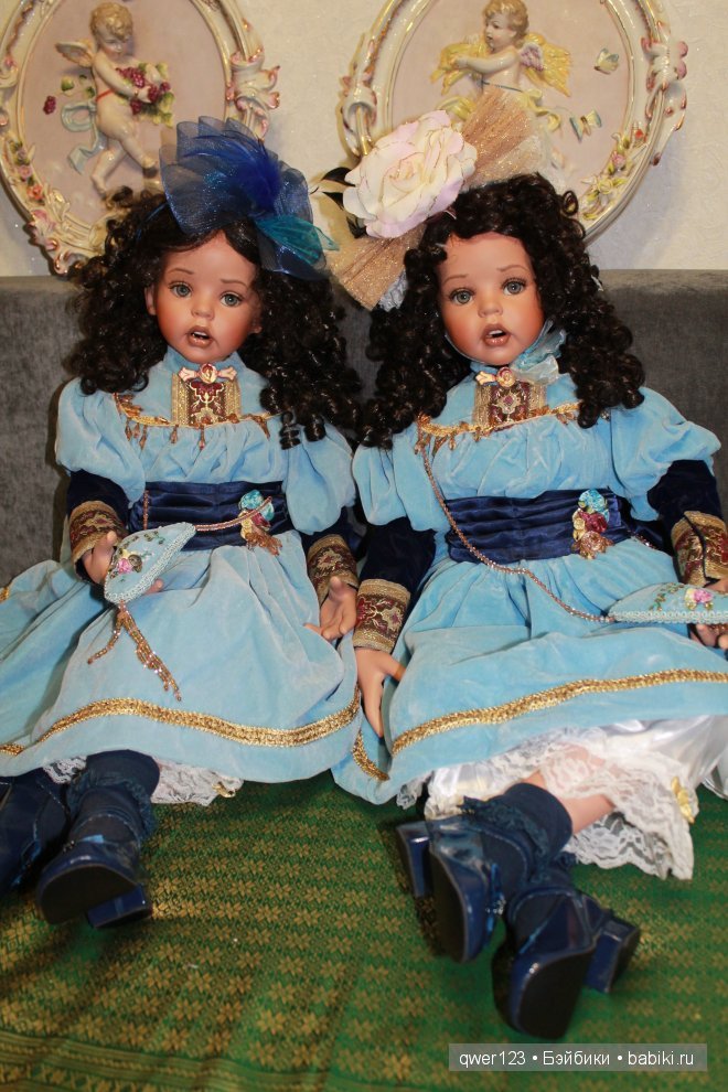 Моя небольшая коллекция кукол или 2 года на сайте "Бейбики"