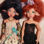 Моя небольшая коллекция кукол  или 2 года на сайте "Бейбики"продолжение...